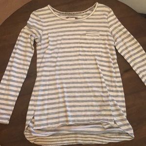 Anthropologie long sleeve striped shirt